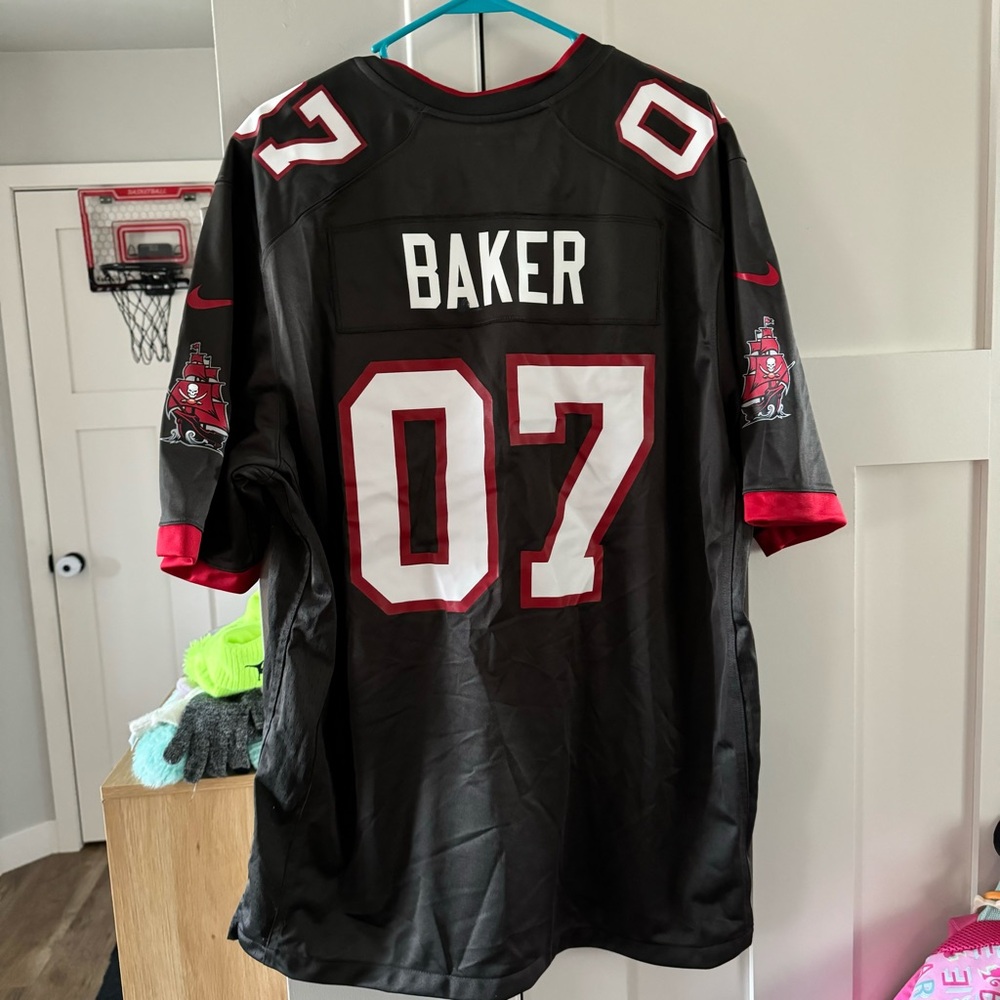 NEW Nike On Field Tampa Bay Buccaneers Jersey Baker MENS XL